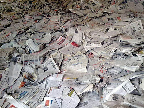 廢報紙回收